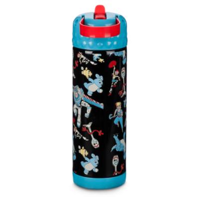 Toy Story Stainless Steel Water Bottle with Built-In Straw