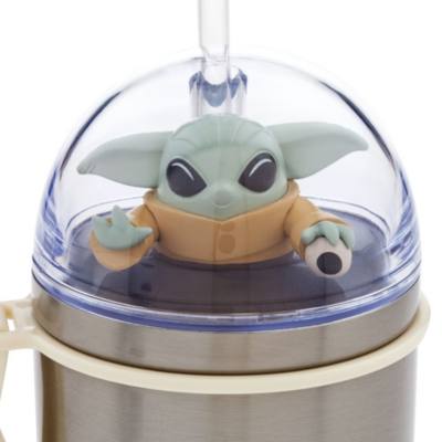 《星球大戰：曼達洛人》古古內置飲管不銹鋼隨行杯