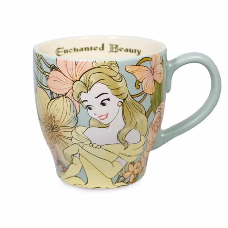 《美女與野獸》貝兒「Enchanted Beauty」馬克杯
