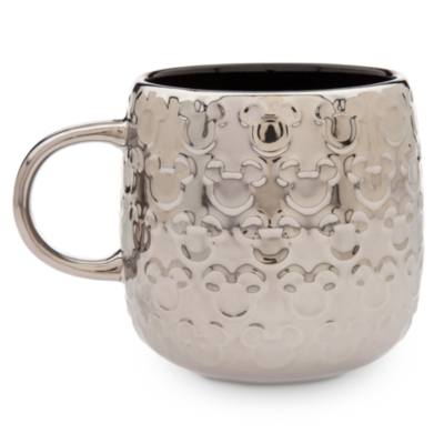 Mickey Mouse Silver-Toned Motif Mug