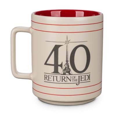 Yoda and Luke Skywalker 40th Anniversary Mug, Star Wars: Return of the Jedi
