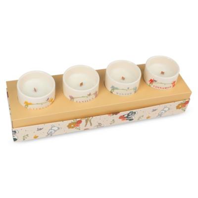 Disney Parks Bambi Comfy and Cosy Candles, Set of 4