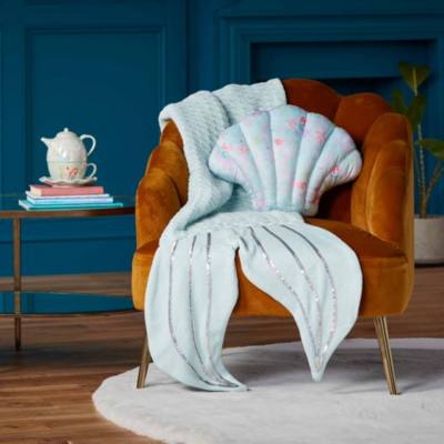 The Little Mermaid Tail Blanket