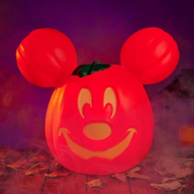 Mickey Mouse Halloween Large Light-Up Jack-o'-Lantern