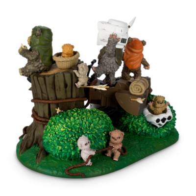 Ewoks Collectible Figurine, Star Wars: Return of the Jedi 40th Anniversary