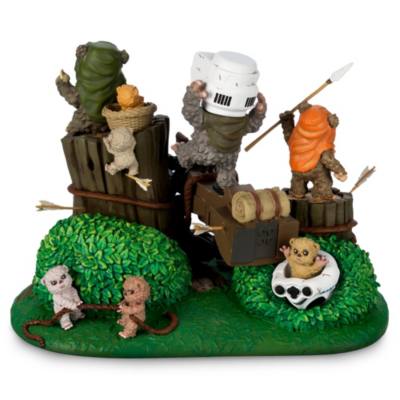 Ewoks Collectible Figurine, Star Wars: Return of the Jedi 40th Anniversary