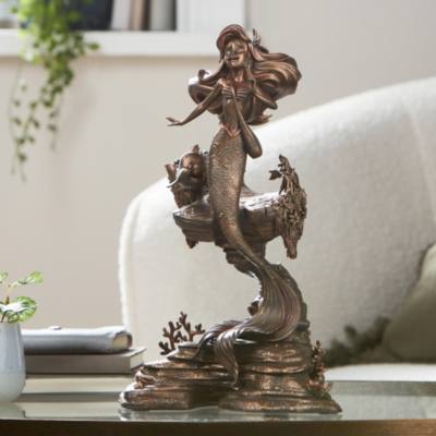 Ariel Light-Up Bronze Figure, The Little Mermaid