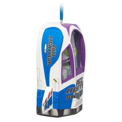 Buzz Lightyear Talking Living Magic Sketchbook Ornament, Toy Story