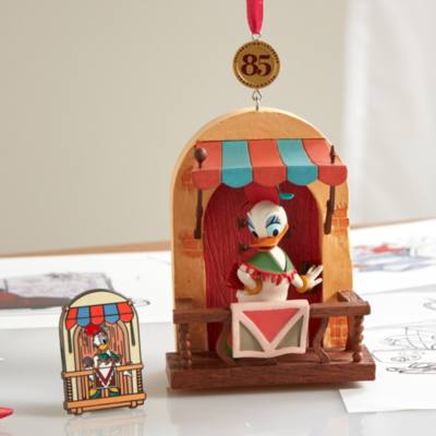 Daisy Duck Legacy Sketchbook Ornament, 85th Anniversary, Limited Release
