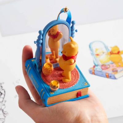 Winnie the Pooh Singing Living Magic Sketchbook Ornament