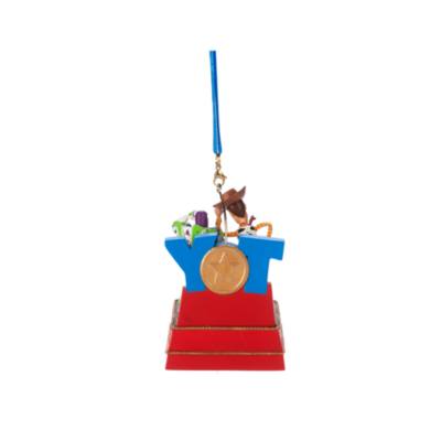 Woody and Buzz Lightyear Singing Living Magic Sketchbook Ornament, Toy Story
