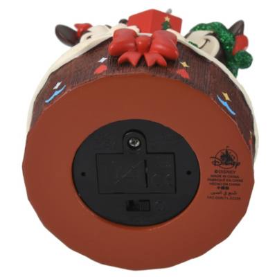 Mickey & Minnie Mouse Light-Up Ornament, World Showcase Germany Holiday