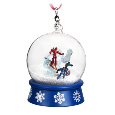Marvel's Avengers Mini Snow Globe Sketchbook Ornament