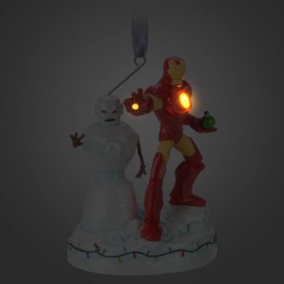 Iron Man Light-Up Living Magic Sketchbook Ornament
