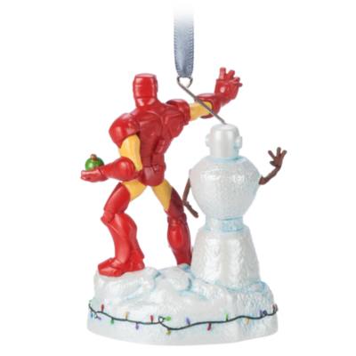 Iron Man Light-Up Living Magic Sketchbook Ornament