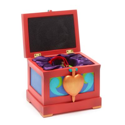 Poisoned Apple Ornament in Heart Box, Snow White and the Seven Dwarfs