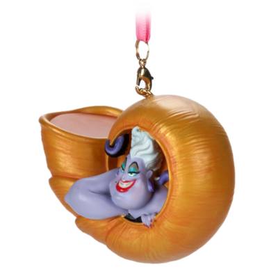 Ursula Shell Sketchbook Ornament, The Little Mermaid