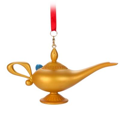 Genie Lamp Sketchbook Ornament, Aladdin