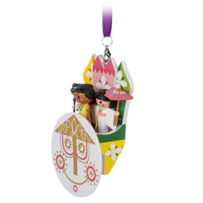 &ldquo;it's a small world'' Clock Face Sketchbook Ornament