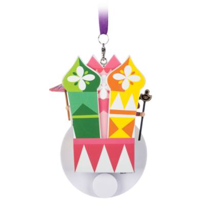 &ldquo;it's a small world'' Clock Face Sketchbook Ornament