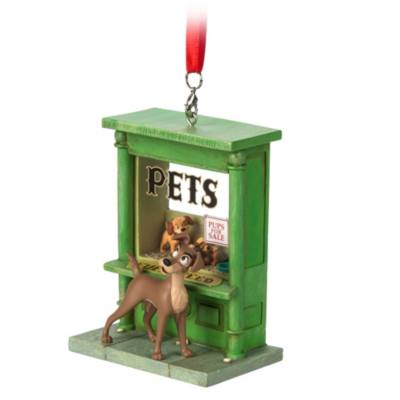 Tramp Sketchbook Ornament, Lady and the Tramp