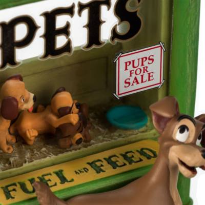 Tramp Sketchbook Ornament, Lady and the Tramp