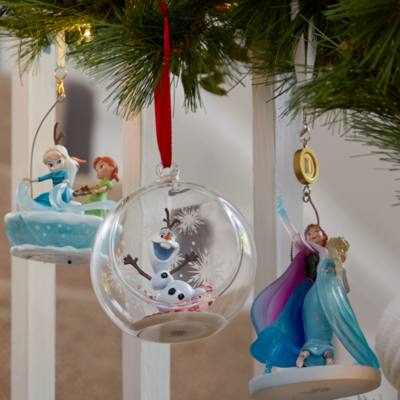 Anna, Elsa and Olaf Singing Living Magic Sketchbook Ornament, Frozen