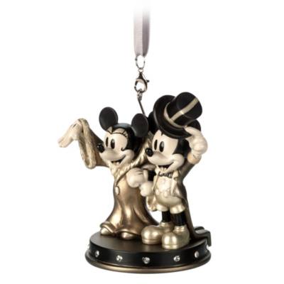 Mickey Mouse and Minnie Mouse Sketchbook Ornament, Mickey's Gala Premiere