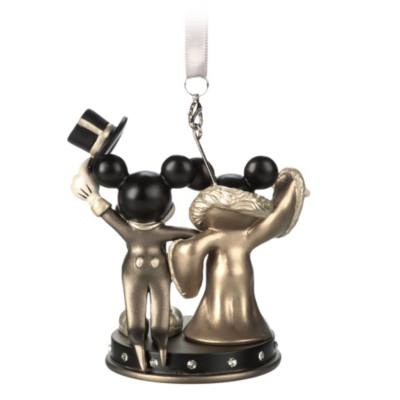 Mickey Mouse and Minnie Mouse Sketchbook Ornament, Mickey's Gala Premiere