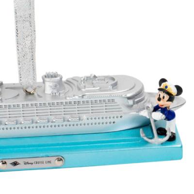 Disney Cruise Line 25th Anniversary Captain Mickey Ornament, Shimmering Seas Collection