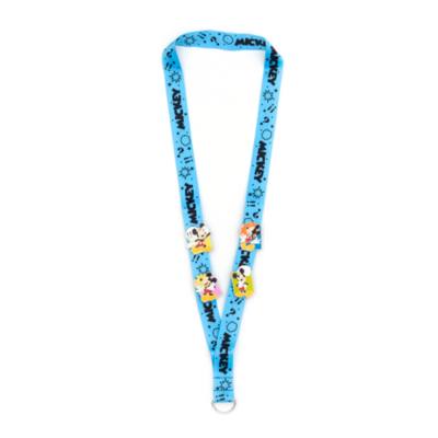 Mickey Mouse Lanyard and Pins Set