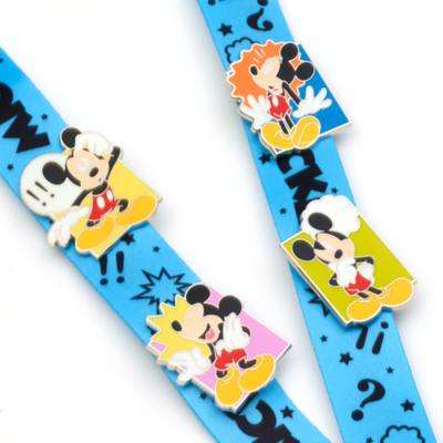 Mickey Mouse Lanyard and Pins Set