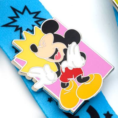 Mickey Mouse Lanyard and Pins Set