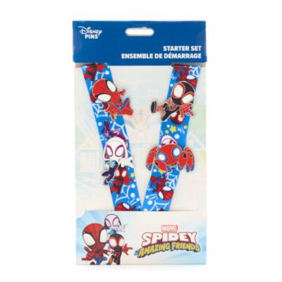  Spidey and His Amazing Friends Lanyard and Pins Set
