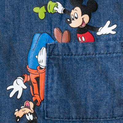 Mickey Mouse and Friends Denim Dress for Baby