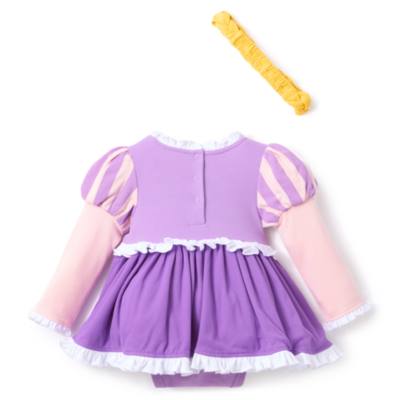 Rapunzel Baby Costume Bodysuit Set, Tangled