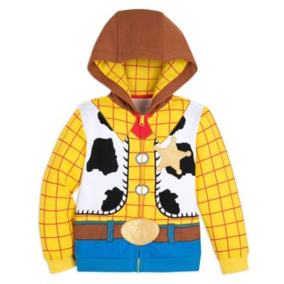 Woody Costume Zip Hoodie for Kids, Toy Story