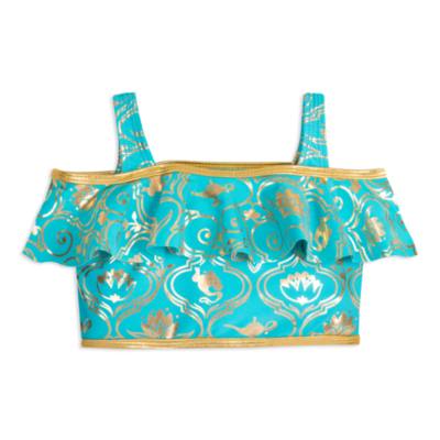 Jasmine Deluxe Swimsuit for Girls, Aladdin