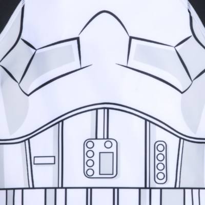 Stormtrooper Adaptive Rash Guard Swimsuit for Boys, Star Wars
