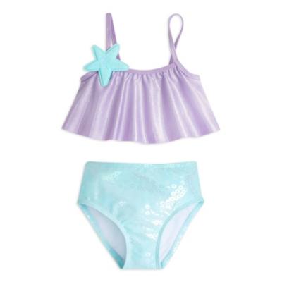 Ariel Deluxe Swimsuit Set for Girls, The Little Mermaid