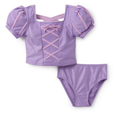 Rapunzel Deluxe Swimsuit Set for Kids, Tangled