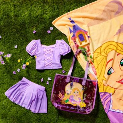Rapunzel Deluxe Swimsuit Set for Kids, Tangled