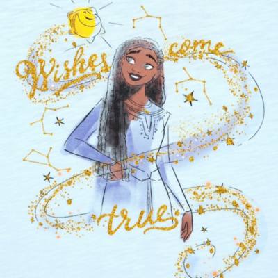 Asha and Star Fashion T-Shirt for Girls, Wish