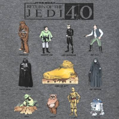 Star Wars: Return of the Jedi 40th Anniversary Ringer T-shirt for Kids