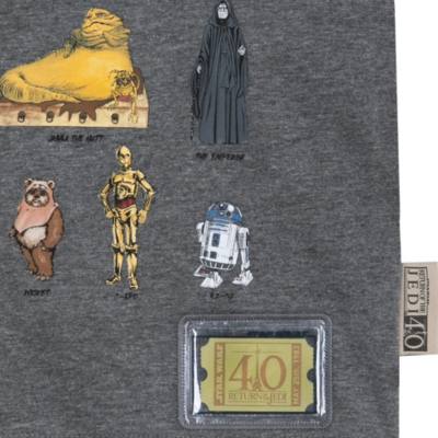 Star Wars: Return of the Jedi 40th Anniversary Ringer T-shirt for Kids
