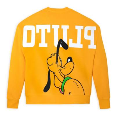 Pluto Back to Front Pullover Fashion Sweatshirt for Women