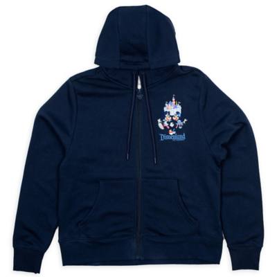 Disneyland Resort 'The Happiest Day Ever' Zip Fleece Hoodie for Adults