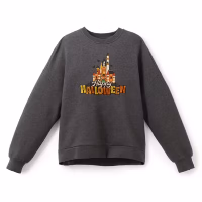Fantasyland Castle ''Happy Halloween'' Pullover Sweatshirt for Women