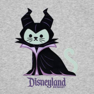Maleficent Cat Pullover Sweatshirt for Adults, Sleeping Beauty, Disneyland Resort
