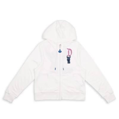 Stitch Fashion Zip Fleece Hoodie for Adults, Lilo & Stitch